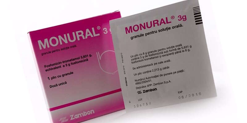 Монурал при цистите: инструкция по применению, цена таблеток
