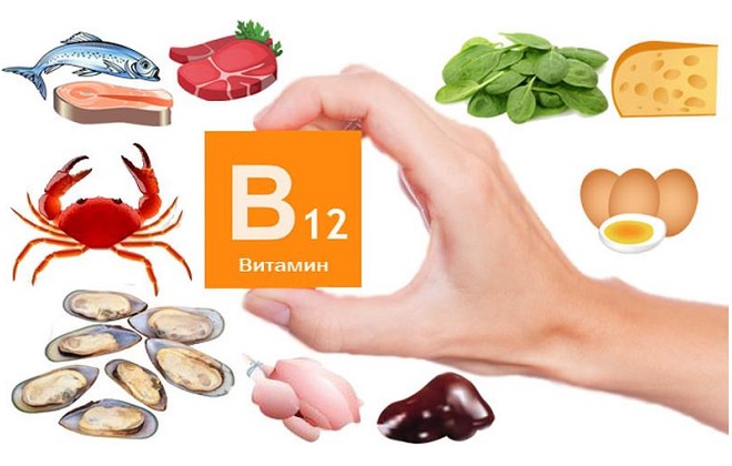 Продукты содержащие витамин B12