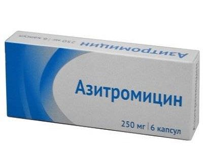 Азитромицин при простатите