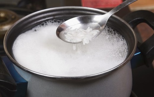 Приготовление риса на воде 